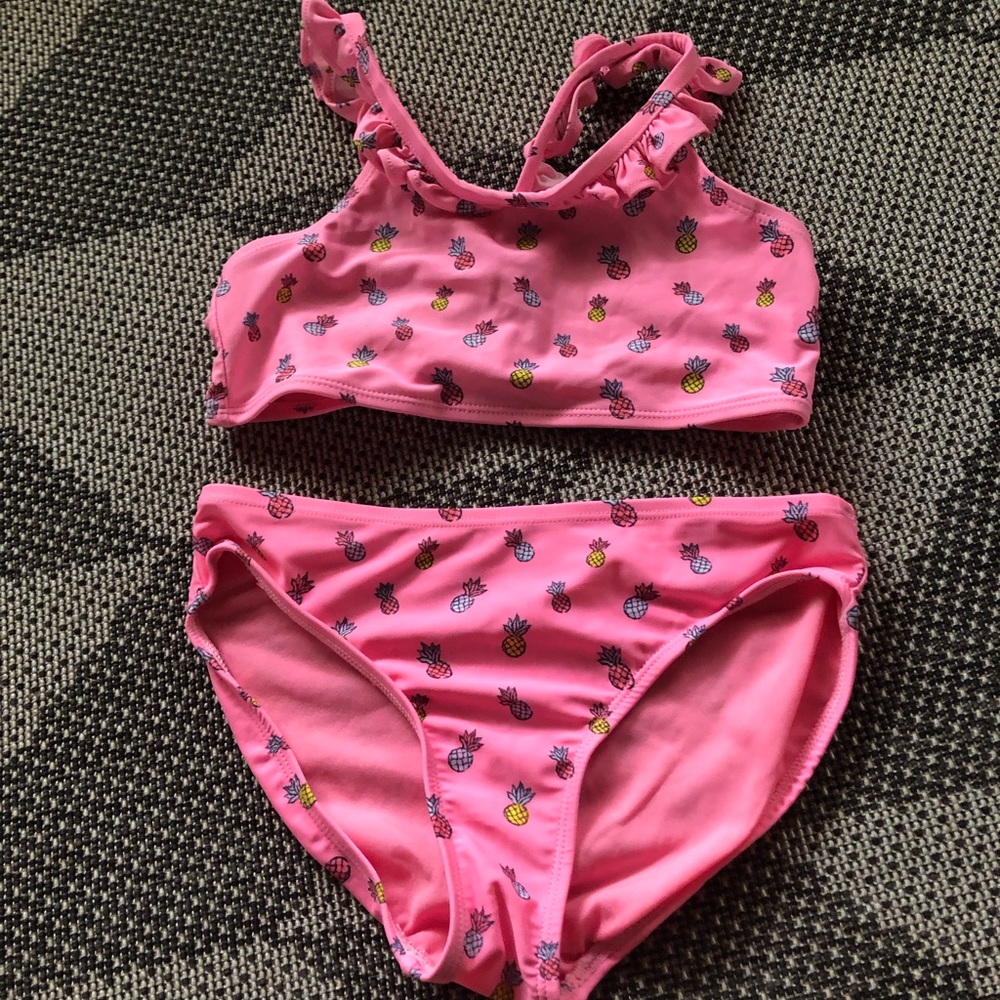 Pink pineapple swimsuit